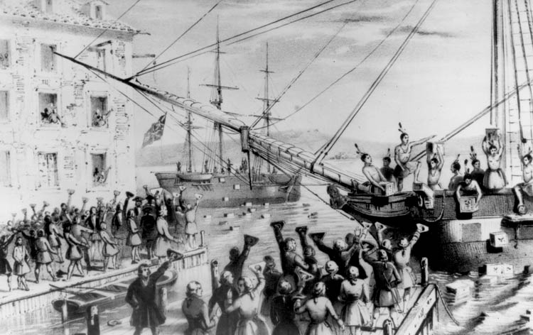 Boston Tea Party revolutionary war