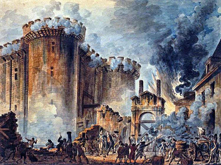 Storming of the Bastille, what happened 14 july