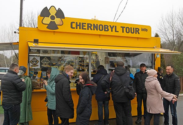 tourists visiting what happened in chernobyl